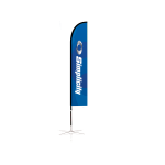 Simplicity beach flag 3.4m including folding base