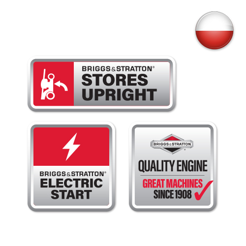 Briggs & Stratton feature icons Polish