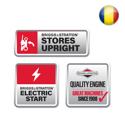 Briggs & Stratton feature icons Romanian