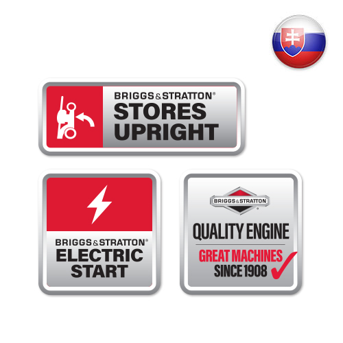 Briggs & Stratton feature icons Slovak