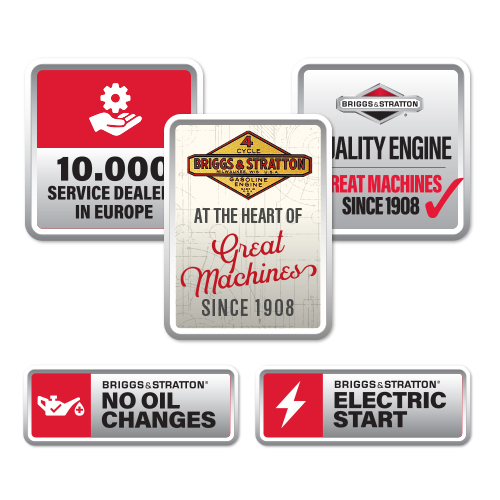 Briggs & Stratton feature icons